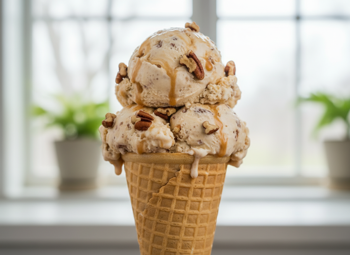 Butter Pecan Ice Cream