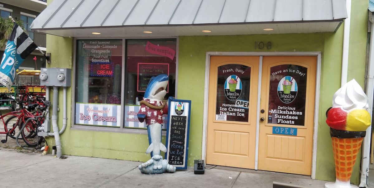 Island Ice Factory storefront
