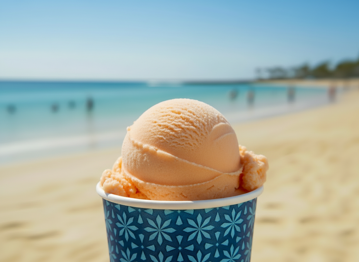 Peach Italian Ice