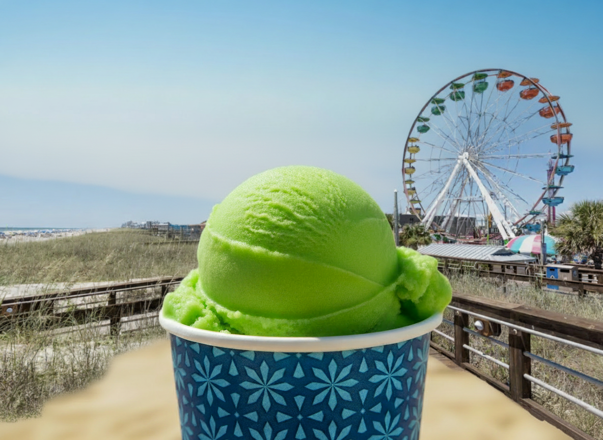 Sour Apple Italian Ice